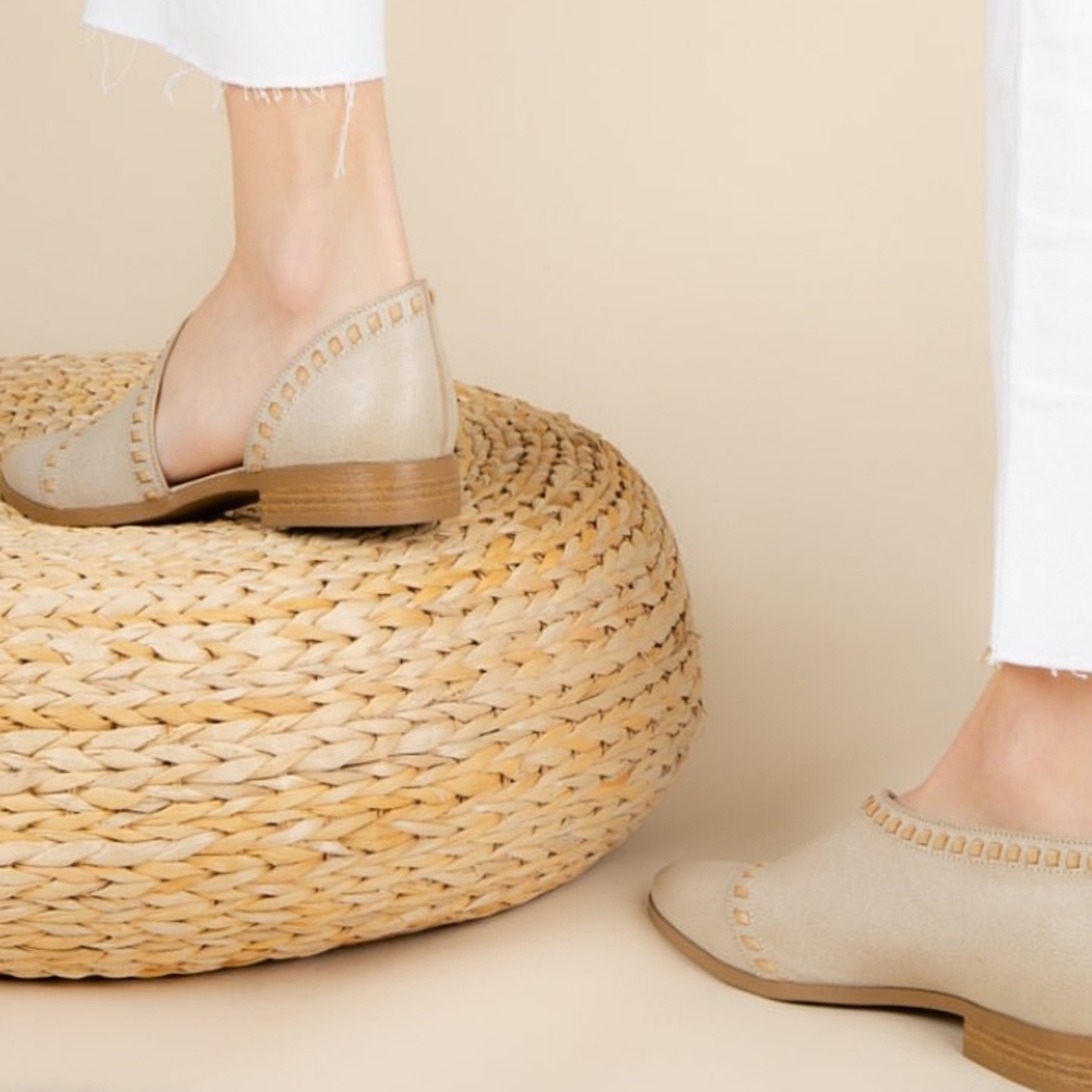 Arrived tone Open Shank Ballerina Mules - Picture 4 of 9